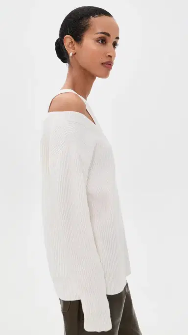 Helmut Lang Double Layered Wool Sweater | Thumbnail 4