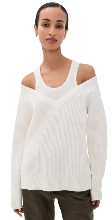 Helmut Lang Double Layered Wool Sweater | Thumbnail 1