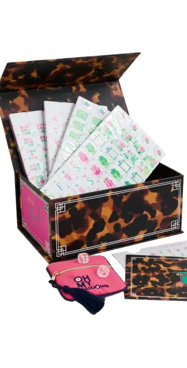 Oh My Mahjong Glow Tiles Glow Wild Brown One Size | Thumbnail 1