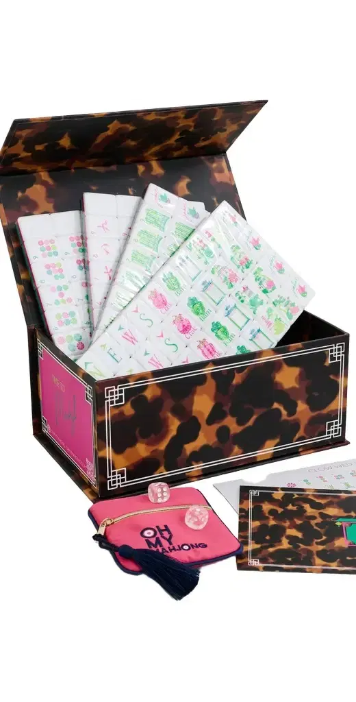 Oh My Mahjong Glow Tiles Glow Wild Brown One Size