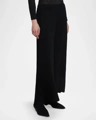 Issey Miyake Hatching Pleated Wide-Leg Pants | Thumbnail 6 Issey Miyake Hatching Pleated Wide-Leg Pants | Thumbnail 6