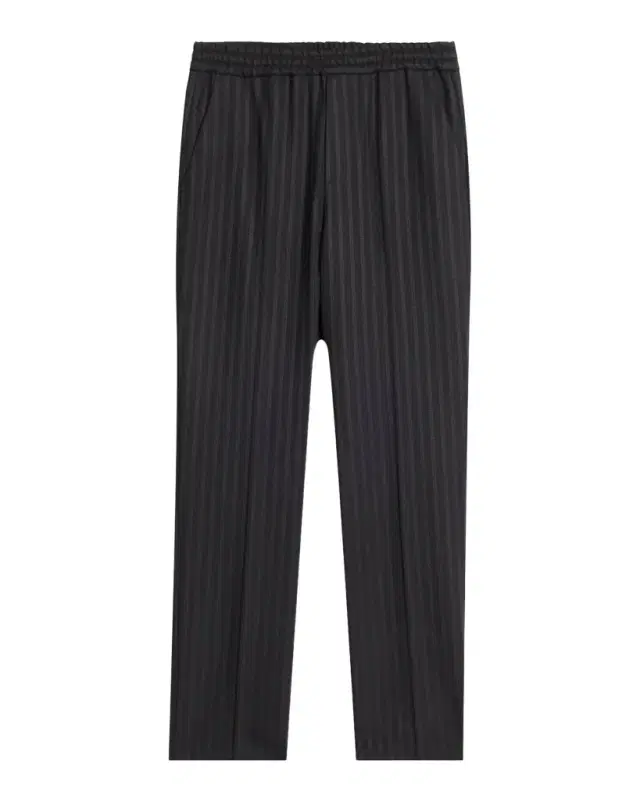 Versace Men's Greca Jacquard Wool Trousers