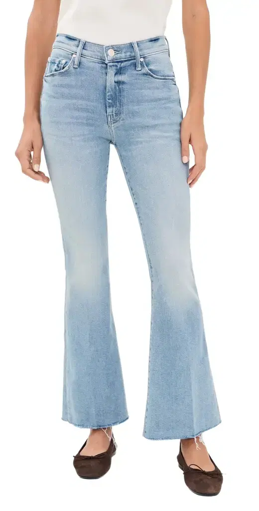 Mother The Weekender Fray Jeans Wish Upon A Star