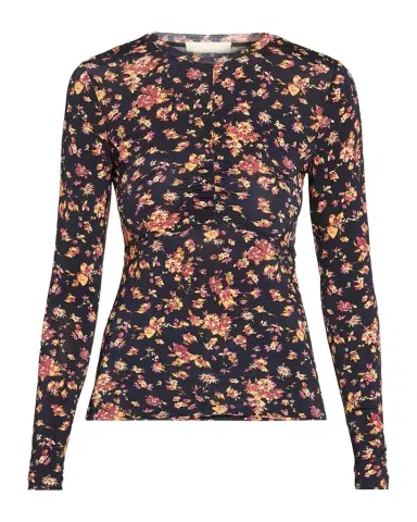 Ulla Johnson Neri Long-Sleeve Jersey Top | Thumbnail 1 Ulla Johnson Neri Long-Sleeve Jersey Top | Thumbnail 1