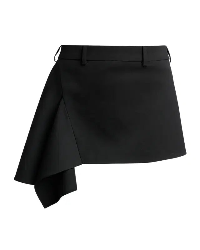 Givenchy Asymmetric Slashed Mini Skirt