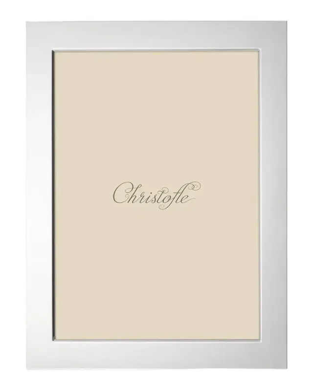 Christofle Fables Stainless Steel 5" x 7" Frame