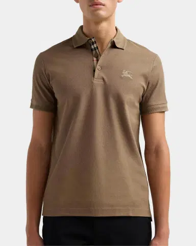 Burberry Eddie EKD Cotton Polo Shirt | Thumbnail 3