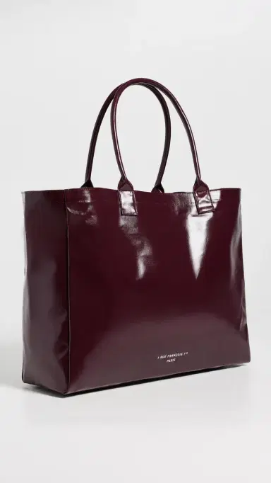 Anine Bing Leo Coated Canvas Tote Bag | Thumbnail 4