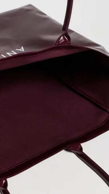 Anine Bing Leo Coated Canvas Tote Bag | Thumbnail 6
