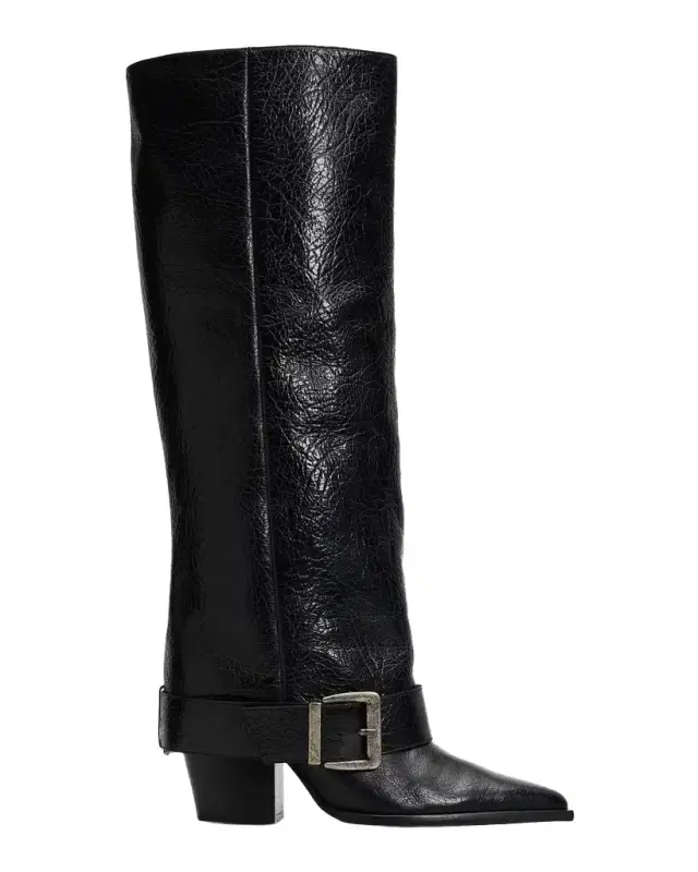Schutz Parker Up 85MM Leather Boots