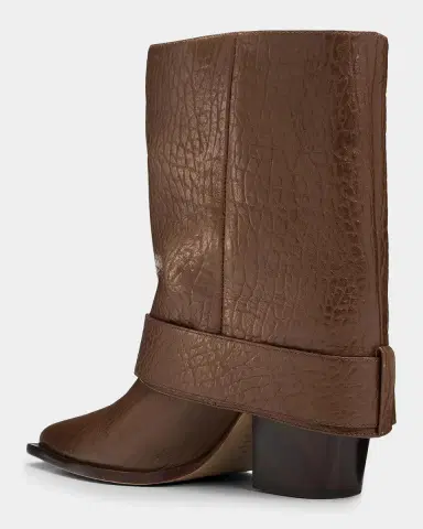Schutz Parker 85MM Buckled Leather Booties | Thumbnail 4 Schutz Parker 85MM Buckled Leather Booties | Thumbnail 4