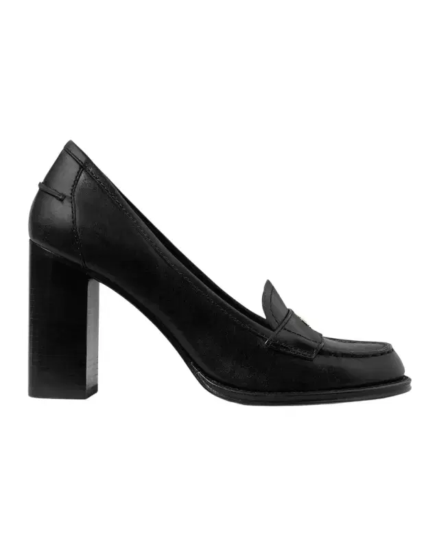Tory Burch 85mm Vintage Heeled Leather Loafers