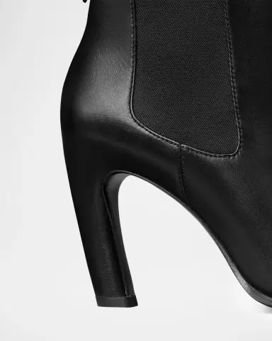 Tory Burch 85mm Romy Leather Chelsea Booties | Thumbnail 3