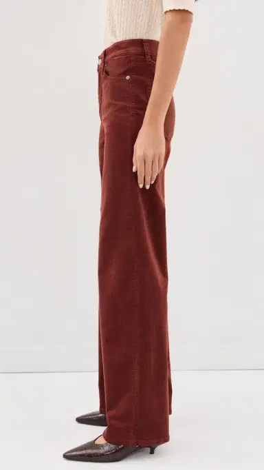 Frame Le Slim Palazzo Corduroy Pants | Thumbnail 4 Frame Le Slim Palazzo Corduroy Pants | Thumbnail 4