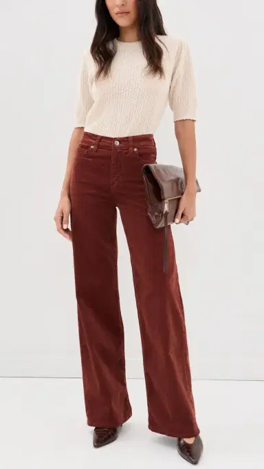 Frame Le Slim Palazzo Corduroy Pants | Thumbnail 5 Frame Le Slim Palazzo Corduroy Pants | Thumbnail 5