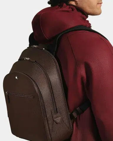 Montblanc Sartorial Leather Backpack | Thumbnail 2