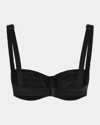 Dolce & Gabbana Semi-Padded Satin Balconette Bra | Thumbnail 2