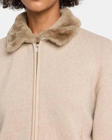 Simkhai Drop Shoulder Wool-Cashmere Cardigan | Thumbnail 5