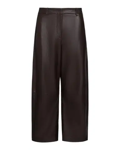 TWP Slouchy Wide-Leg Leather Pants | Thumbnail 1 TWP Slouchy Wide-Leg Leather Pants | Thumbnail 1
