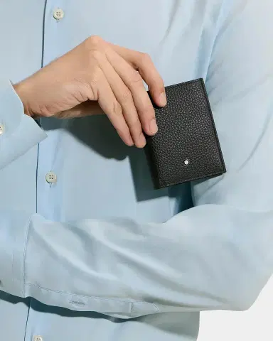 Montblanc Mini Grain Leather Bifold Wallet | Thumbnail 2