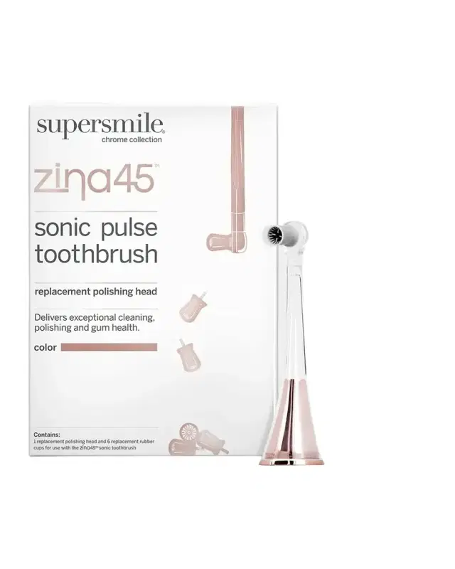 supersmile Zina45 Sonic Pulse Toothbrush Replacement Polishing Head