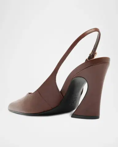 Schutz 85mm Lexi Leather Slingback Pumps | Thumbnail 3 Schutz 85mm Lexi Leather Slingback Pumps | Thumbnail 3