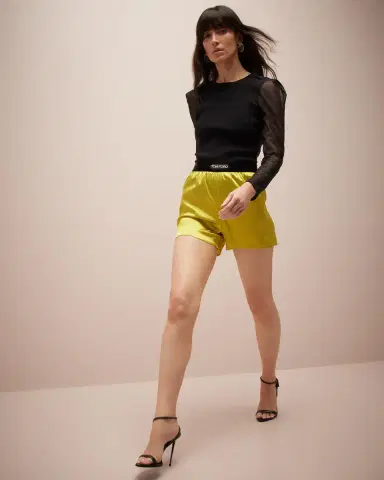 Tom Ford Silk Lounge Shorts | Thumbnail 5