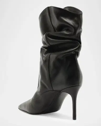 Schutz 5mm Maryana Leather Slouch Ankle Booties | Thumbnail 3