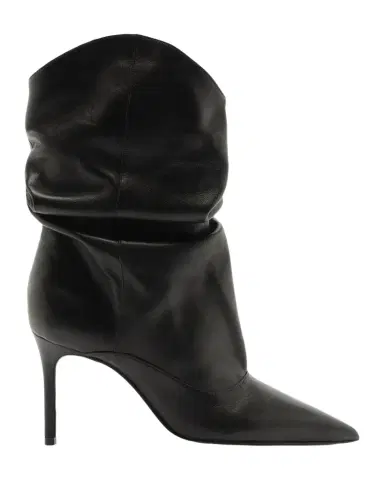 Schutz 5mm Maryana Leather Slouch Ankle Booties | Thumbnail 1