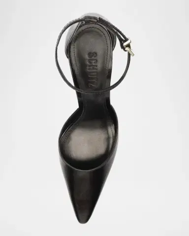 Schutz 85mm Jenny Leather Ankle-Strap Pumps | Thumbnail 5 Schutz 85mm Jenny Leather Ankle-Strap Pumps | Thumbnail 5