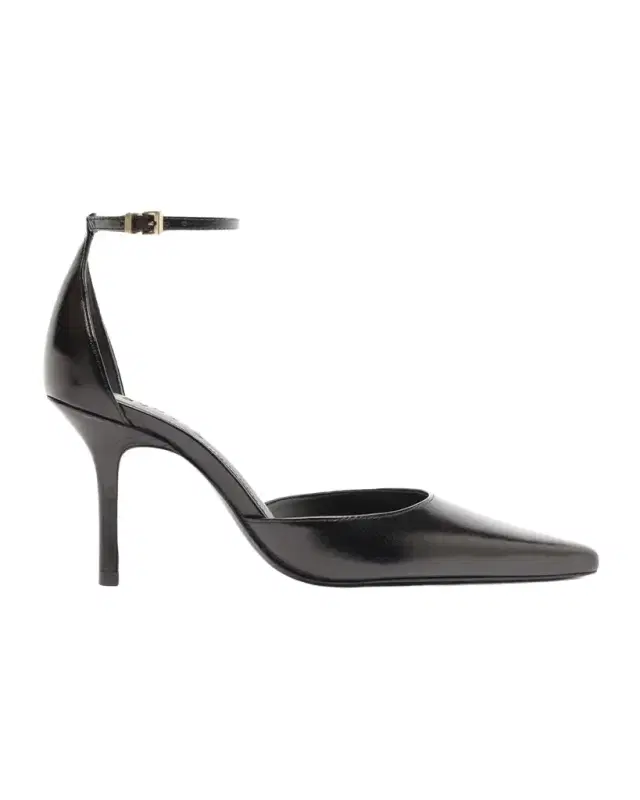 85mm Jenny Leather Ankle-Strap Pumps 85mm Jenny Leather Ankle-Strap Pumps