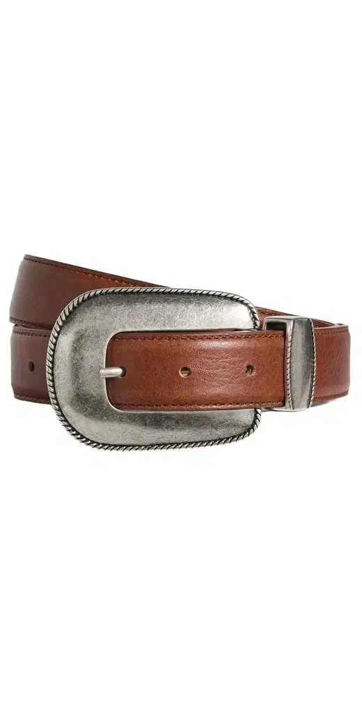 B-Low The Belt Walker Colt Belt Cognac/ilver