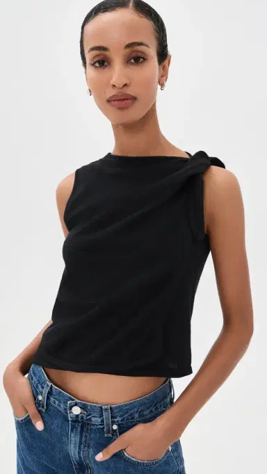 Staud Enya Top Black | Thumbnail 2