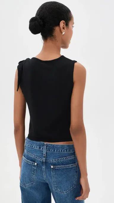 Staud Enya Top Black | Thumbnail 3