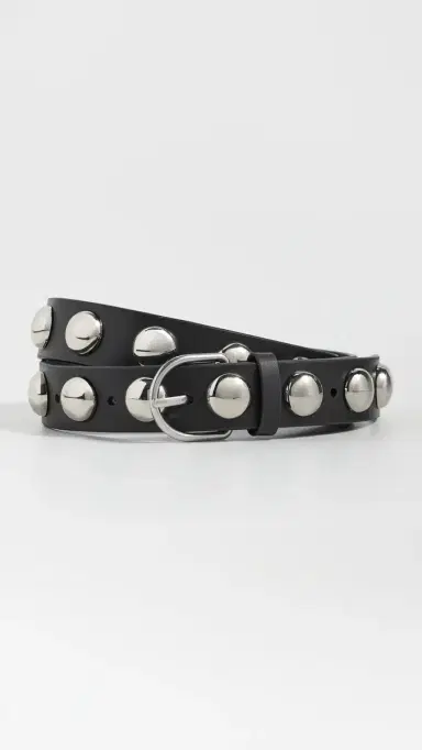 Loeffler Randall Issa Dome Studded Belt | Thumbnail 2