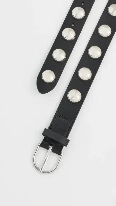 Loeffler Randall Issa Dome Studded Belt | Thumbnail 5