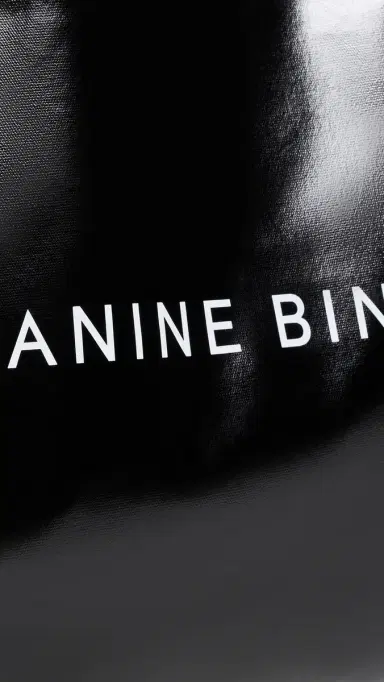 Anine Bing Leo Coated Canvas Tote Bag | Thumbnail 5