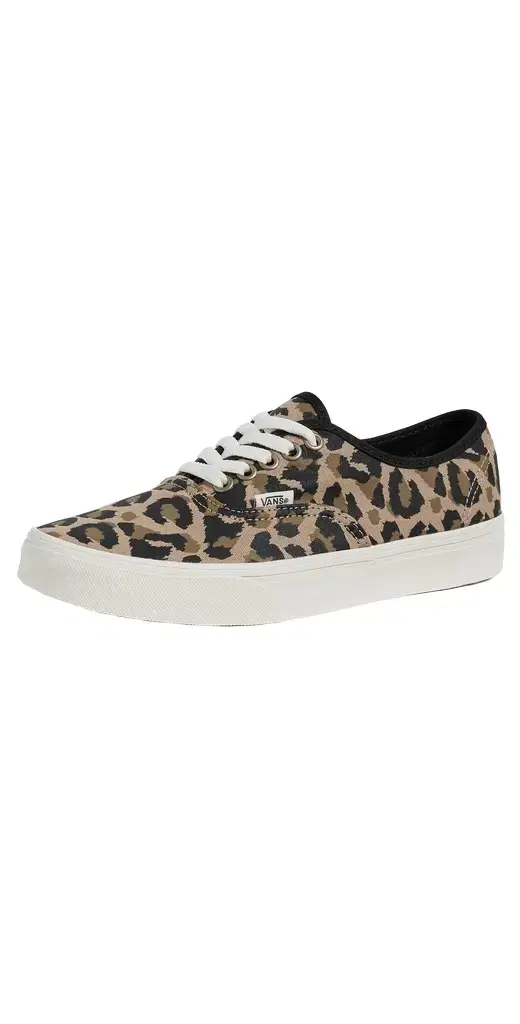 Vans Authentic Sneakers Leopard Black/Incense