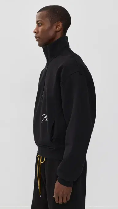 Rhude Classique Half Zip Black / White | Thumbnail 4 Rhude Classique Half Zip Black / White | Thumbnail 4