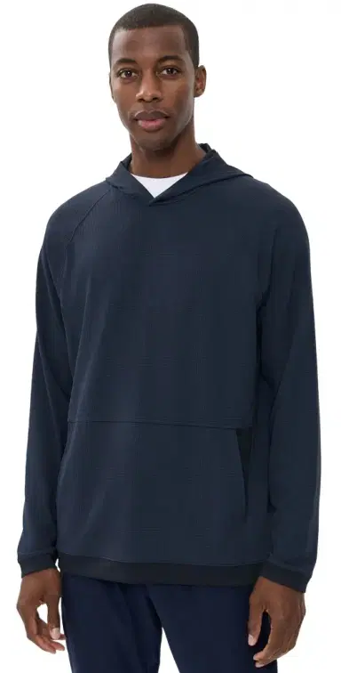 Rhone Waffle Tech Hoodie True Navy S | Thumbnail 1 Rhone Waffle Tech Hoodie True Navy S | Thumbnail 1
