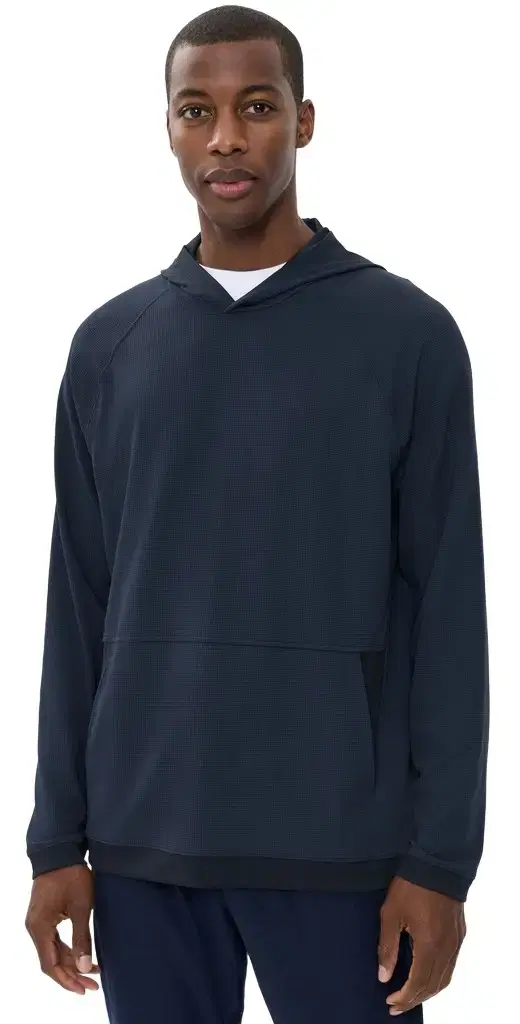 Rhone Waffle Tech Hoodie True Navy S