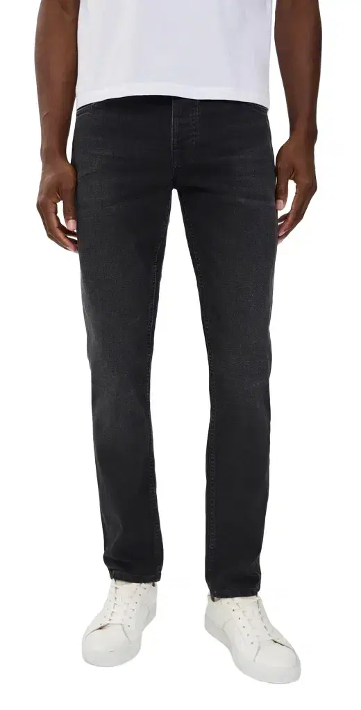 Nudie Jeans Solid Ollie Slim Jeans Black Force 36