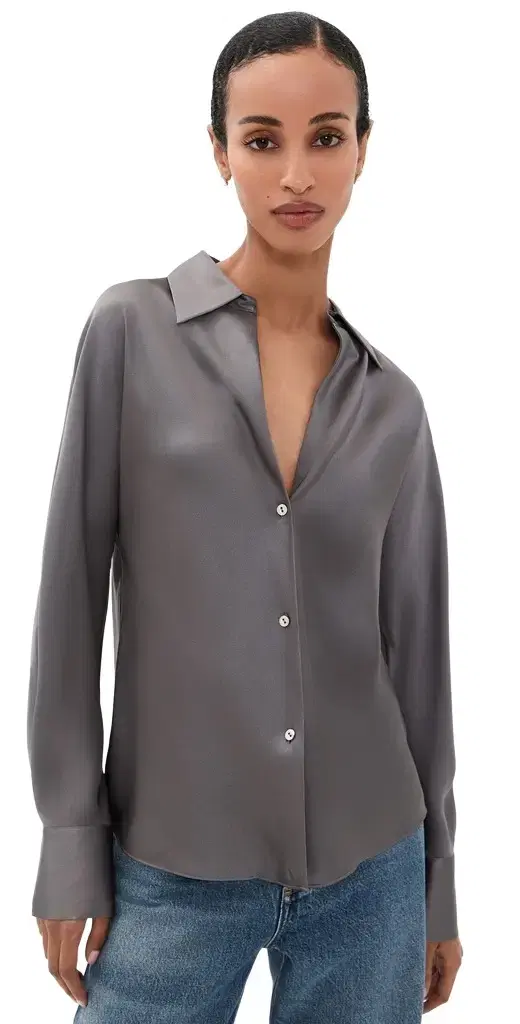 Vince Bias ilk Button Down Shirt Wolf