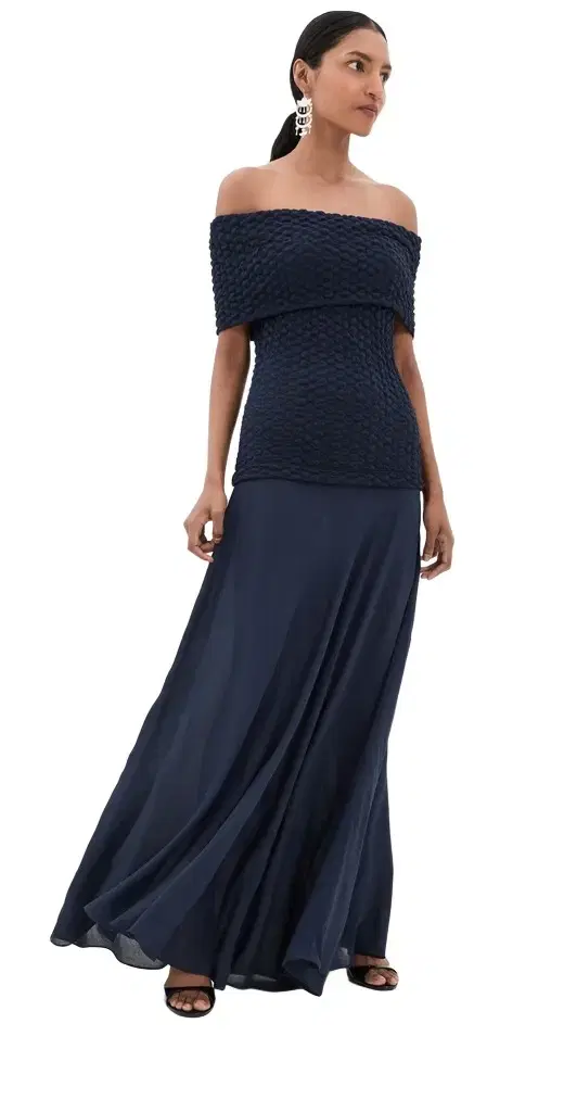 Silvia Tcherassi Taylor Dress Navy L