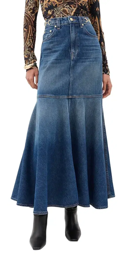 Ulla Johnson The Madelyn Denim Skirt