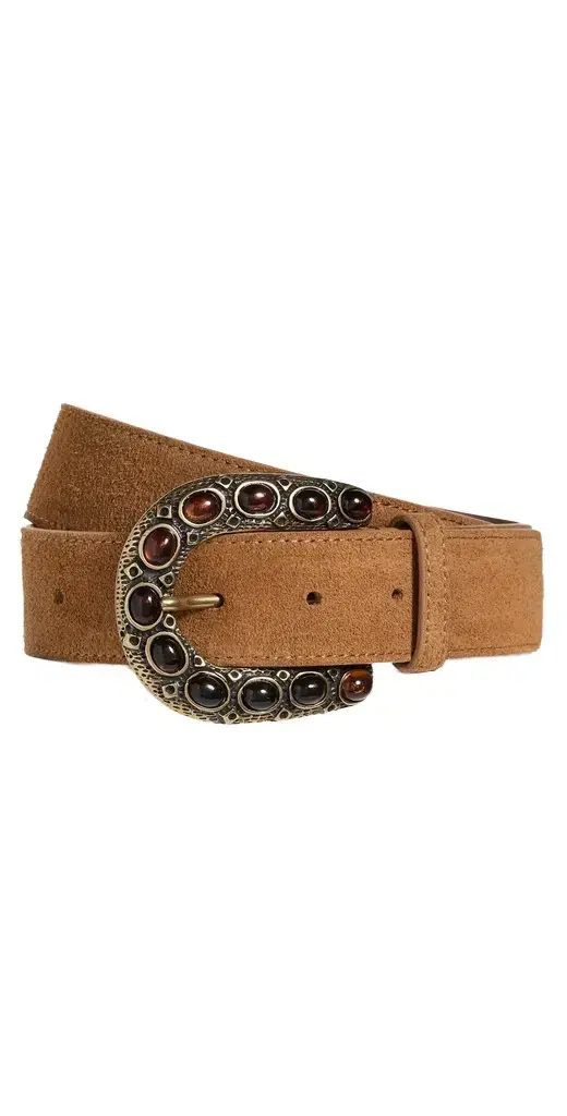 B-Low The Belt Charles Suede Belt ienna/Brass