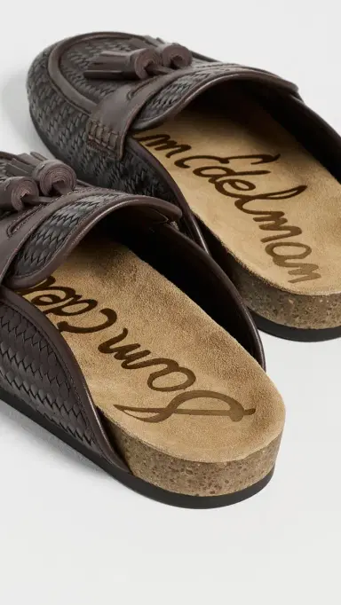 Sam Edelman Astrid Weave Mules Cafe Noir | Thumbnail 4