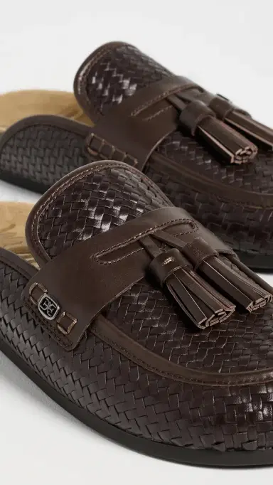 Sam Edelman Astrid Weave Mules Cafe Noir | Thumbnail 6