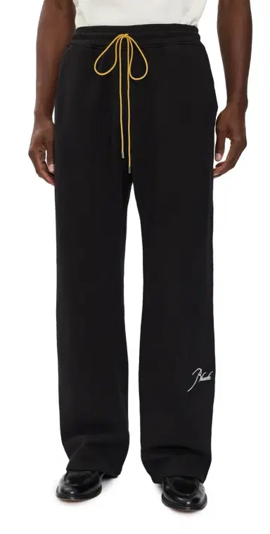 Rhude Classique Sweatpants Black / White S | Thumbnail 1
