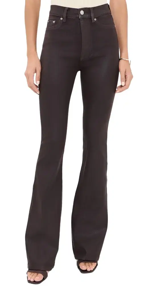 DL1961 Bridget Bootcut High Rise Instasculpt Jeans 33 dark elm coated (dl ultimate)